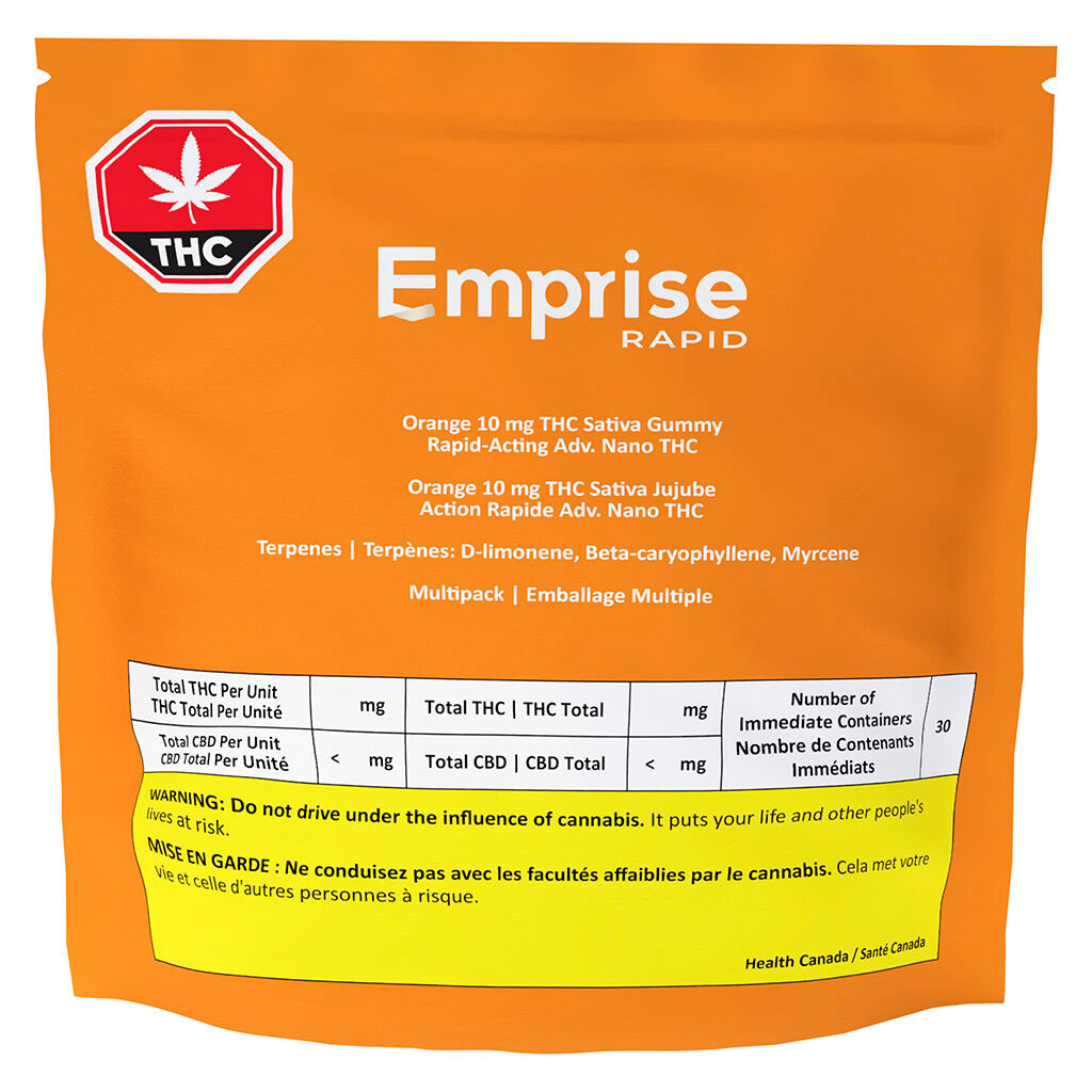 Orange 10 THC Sativa Gummy - 