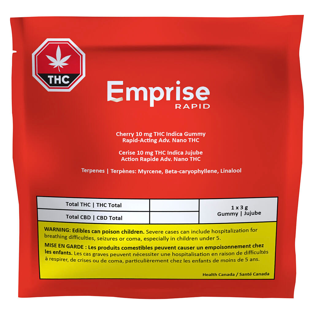 Cherry 10 THC Indica Gummy - 