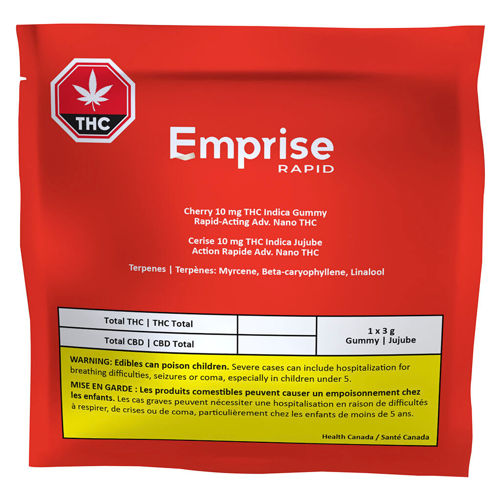 Cherry 10 THC Indica Gummy - 