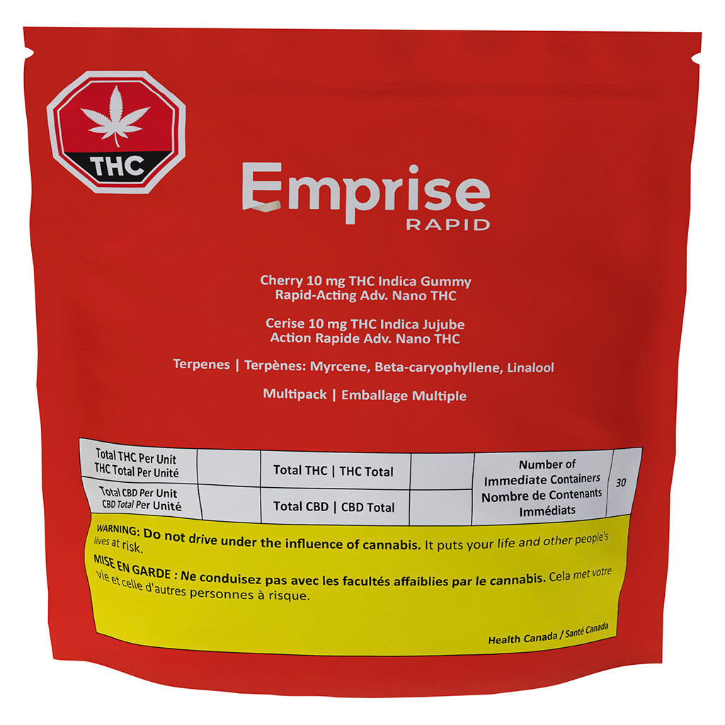 Cherry 10 THC Indica Gummy - 