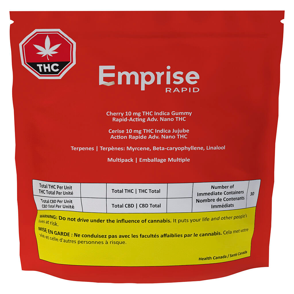 Cherry 10 THC Indica Gummy - 