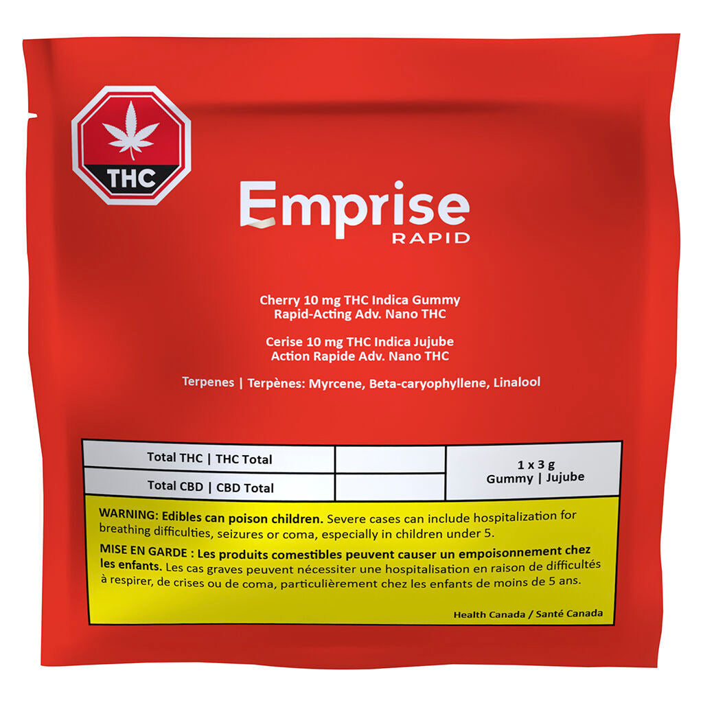 Cherry 10 THC Indica Gummy - 
