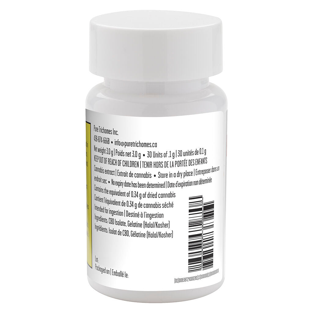 High Potency CBD CAPSULES 100 mg - 