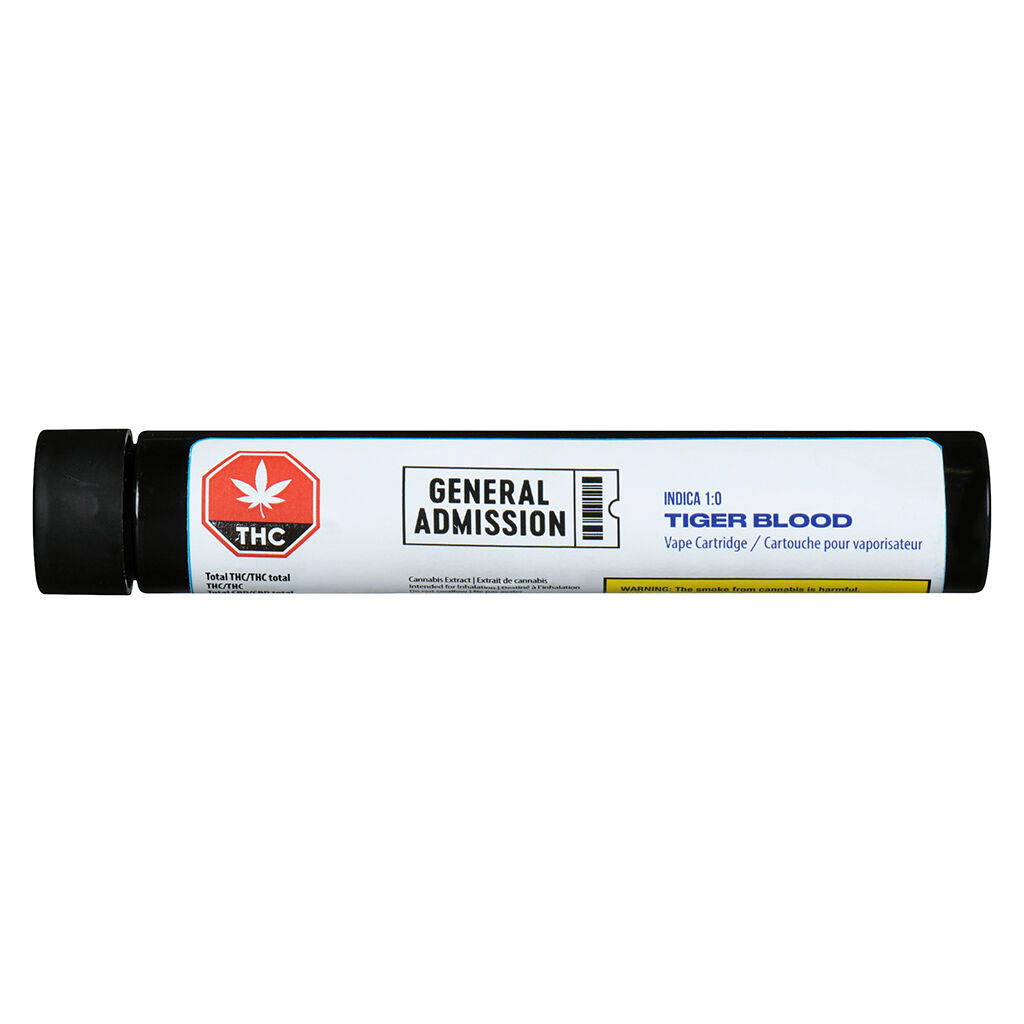 Tiger Blood Indica 1:0 510 Thread Cartridge - 