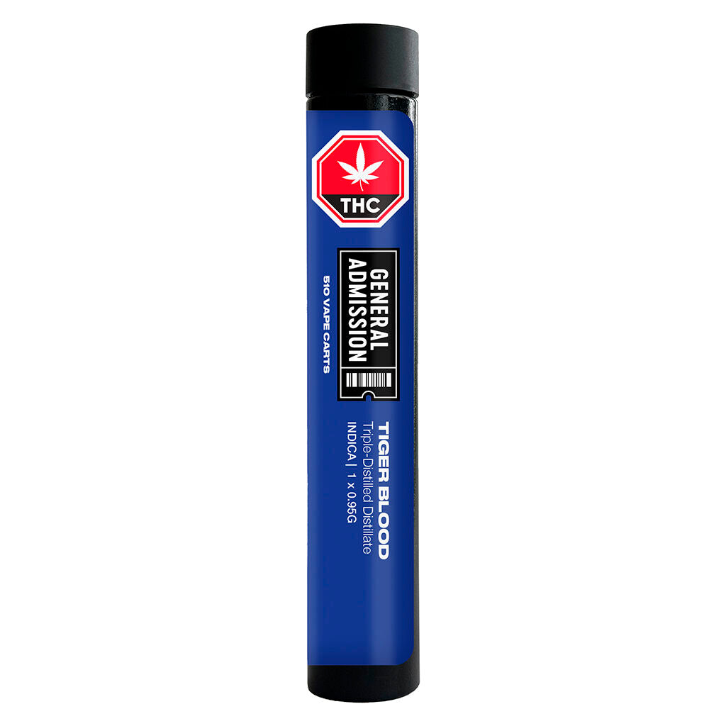 Tiger Blood Indica 1:0 510 Thread Cartridge - 