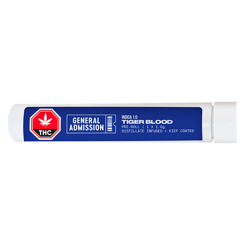 Tiger Blood Distillate Infused Pre-Roll - 