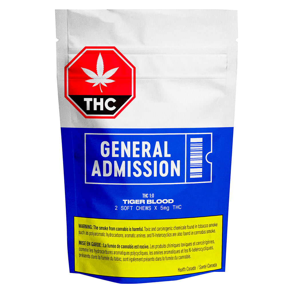 Tiger Blood THC Gummy (1:0)