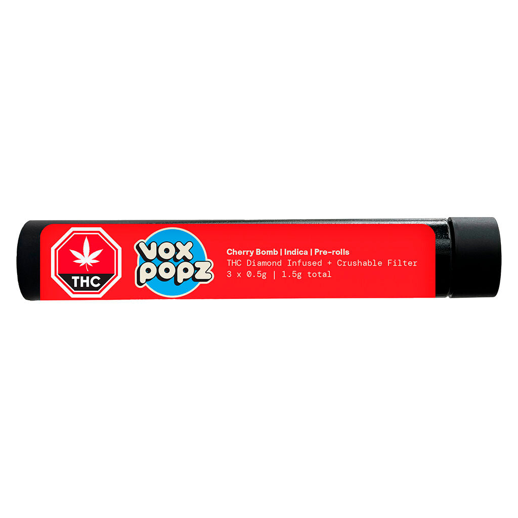 Cherry Bomb Diamond Infused Crushable Pre-Roll - 