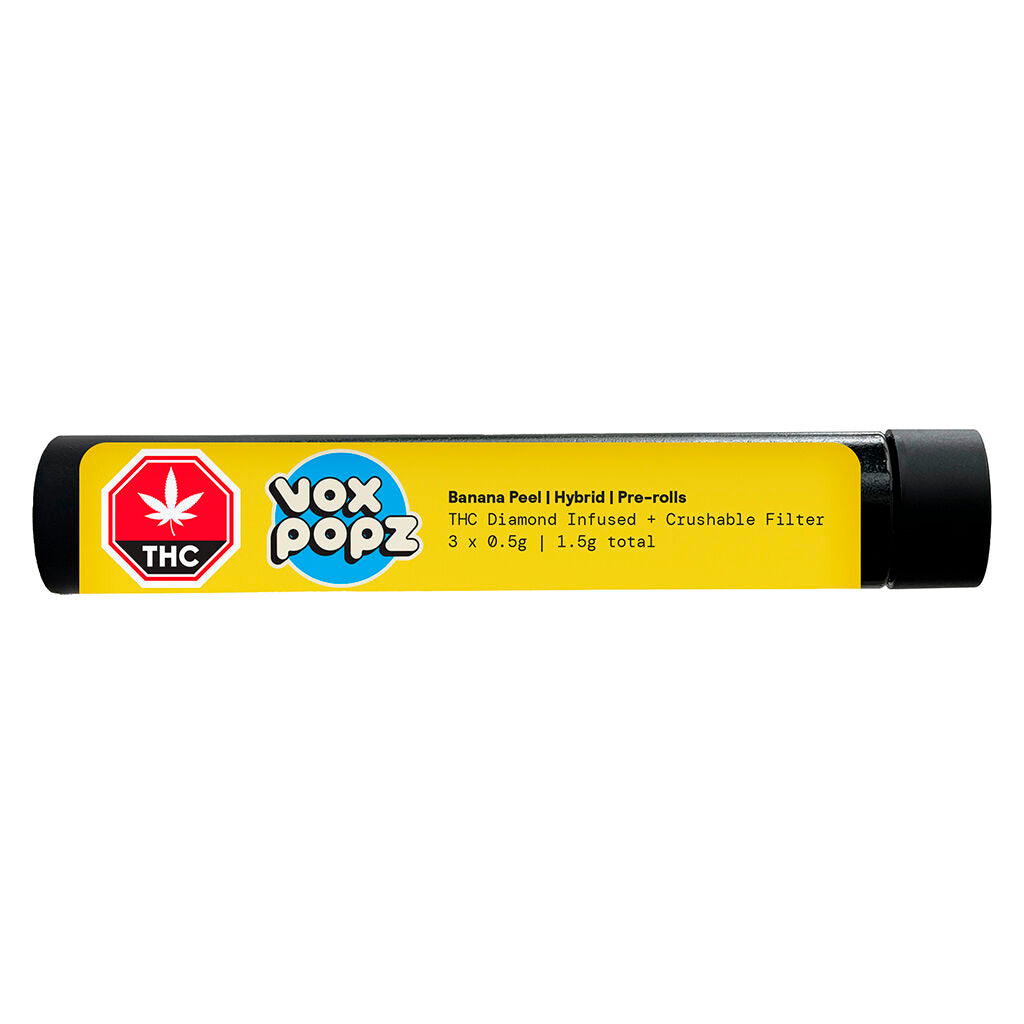 Banana Peel Diamond Infused Crushable Pre-Rolls - 