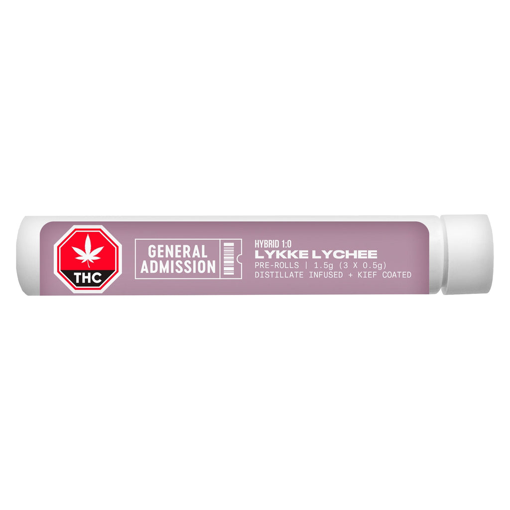 Lykke Lychee Distillate Infused Pre-Roll - 