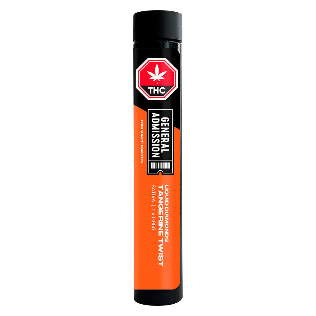 Tangerine Twist Sativa Liquid Diamond 510 Thread Cartridge - 