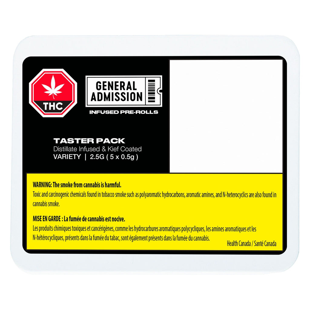 Taster Pack Distillate Infused Pre-Roll - 