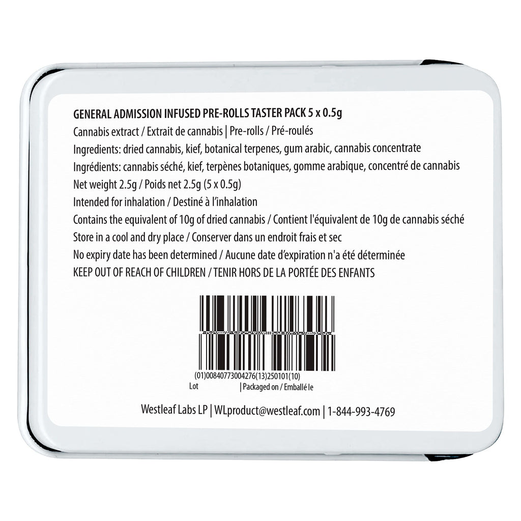 Taster Pack Distillate Infused Pre-Roll - 