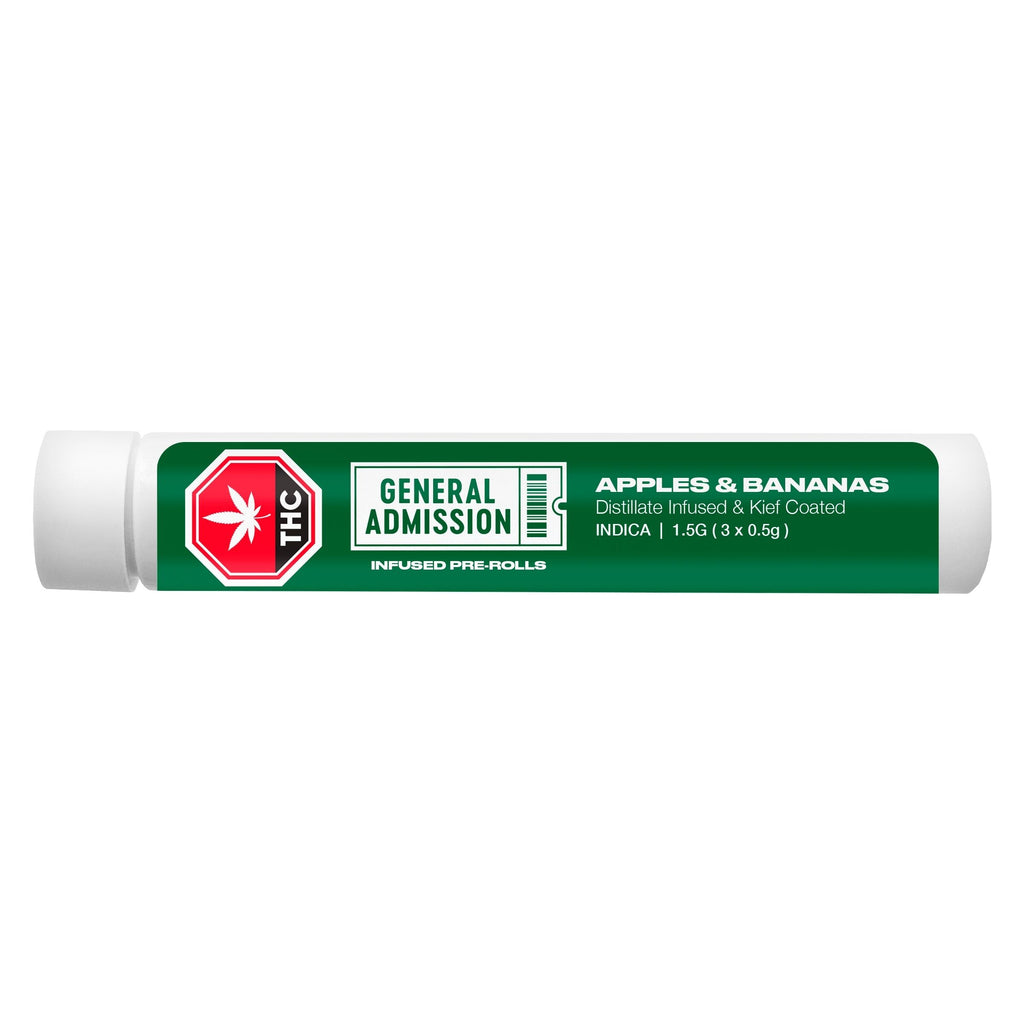 Apples & Bananas Distillate Infused Pre-Roll - 