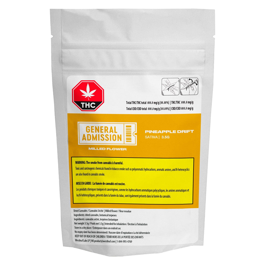 Pineapple Drift Milled Flower - 