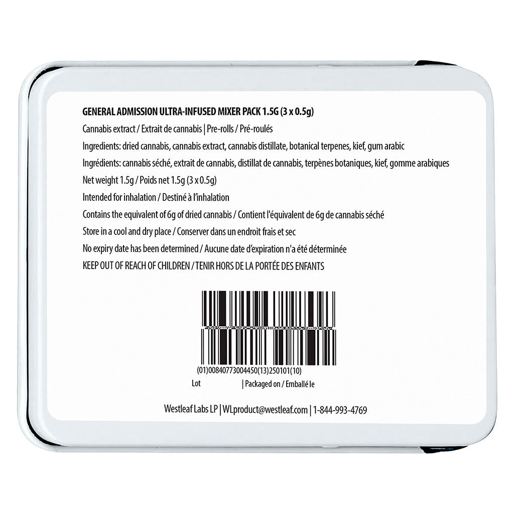 Mixer Pack Diamond Infused Pre-Roll - 