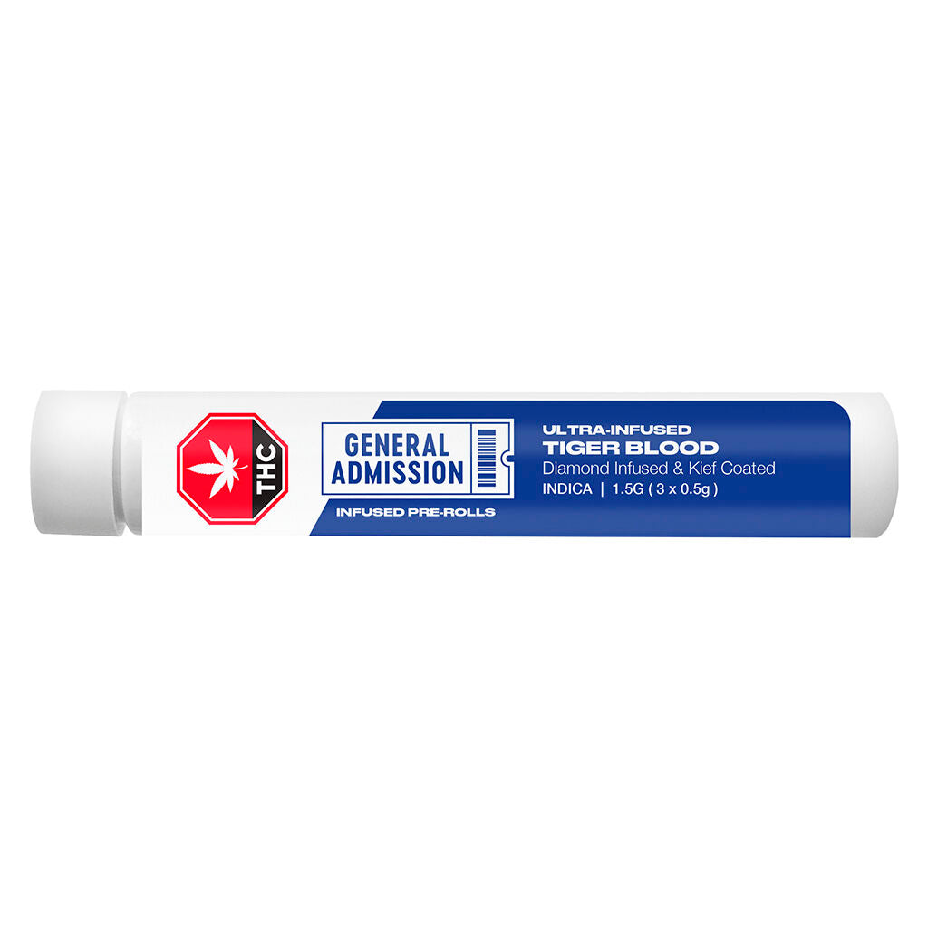 Tiger Blood Diamond Infused Pre-Roll - 