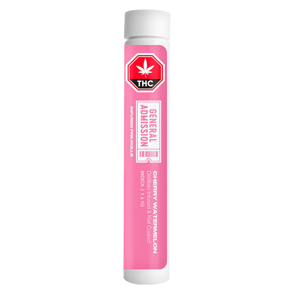 Cherry Watermelon Distillate Infused Pre-Roll - 