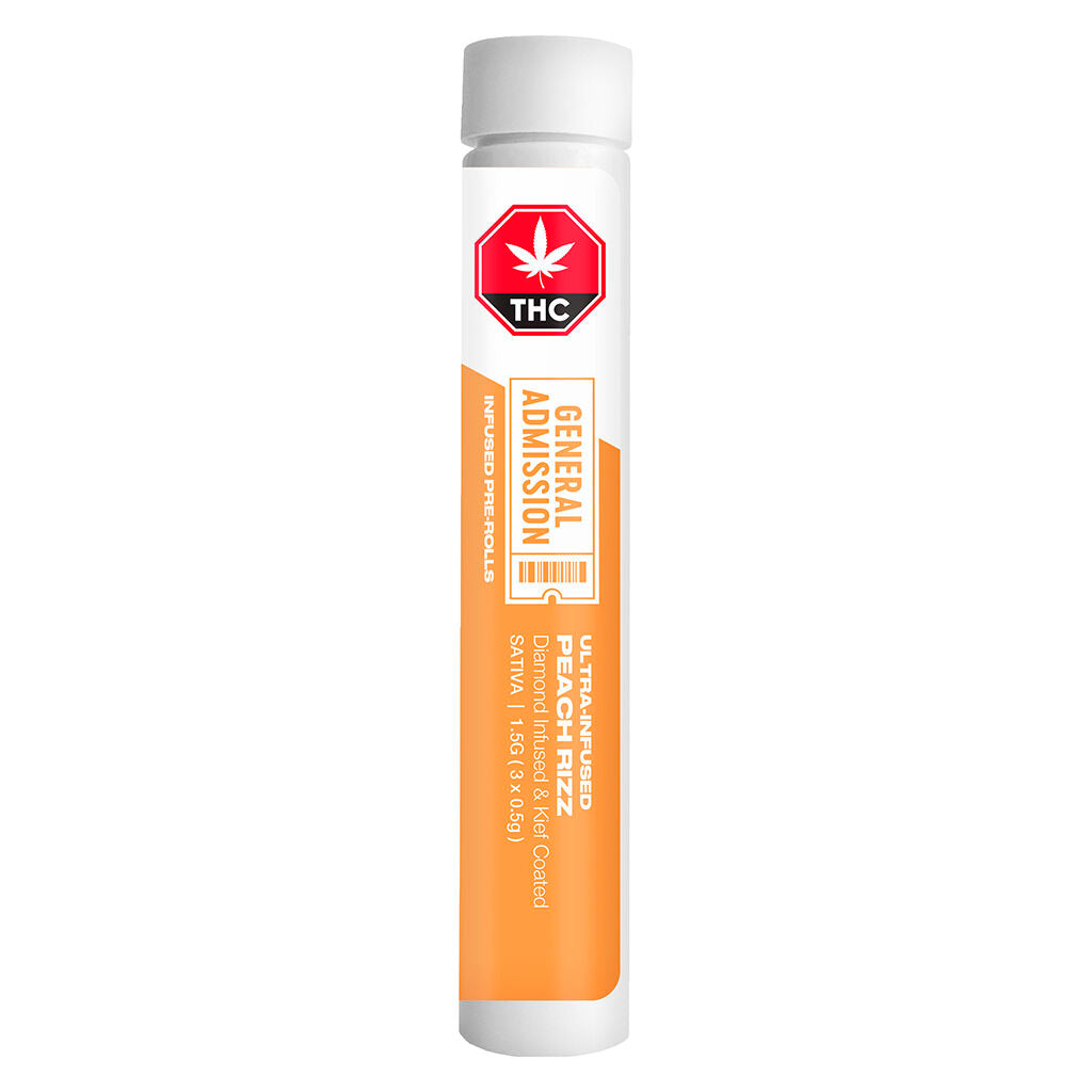 Peach Rizz Diamond Infused Pre-Roll - 