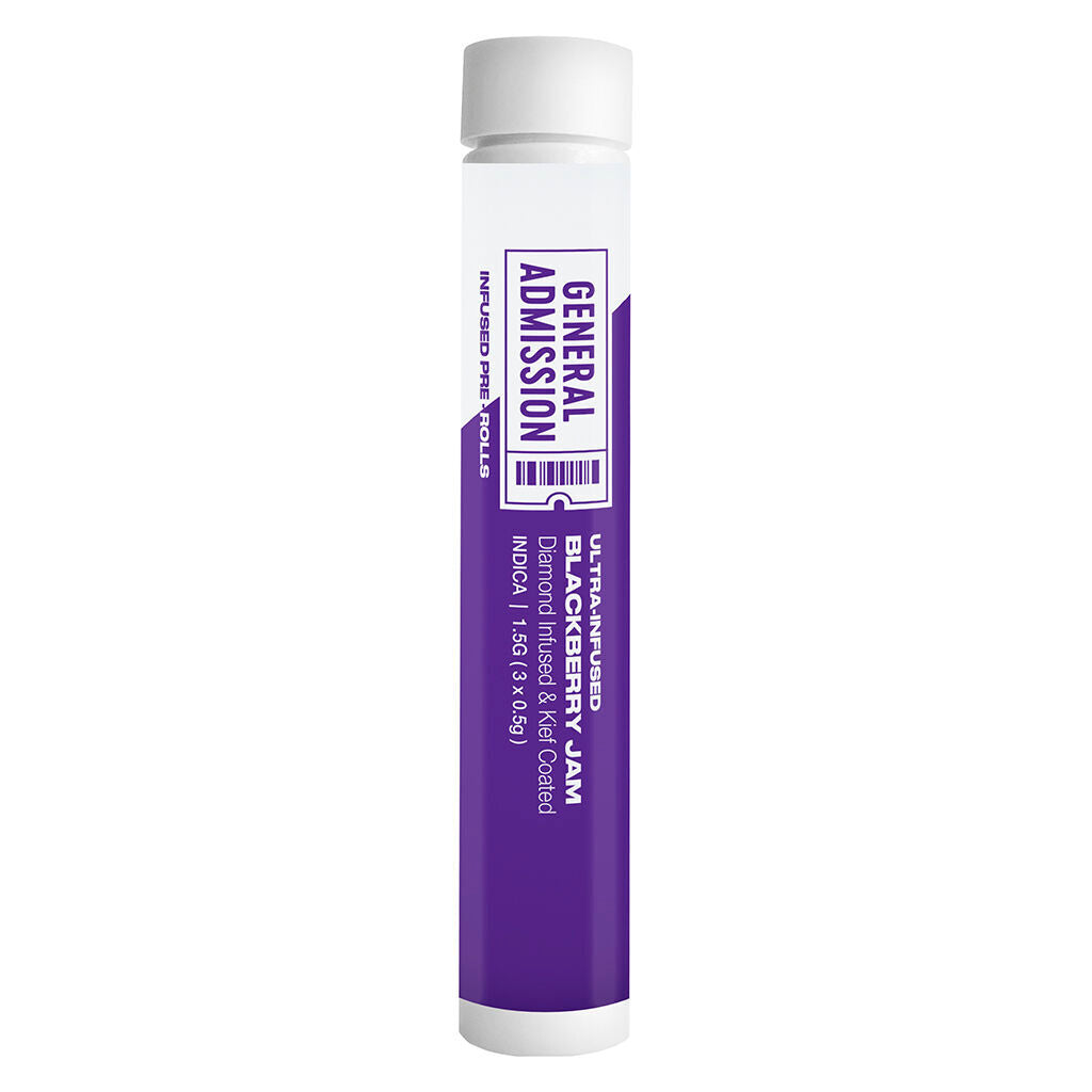 Blackberry Jam Diamond Infused Pre-Roll - 