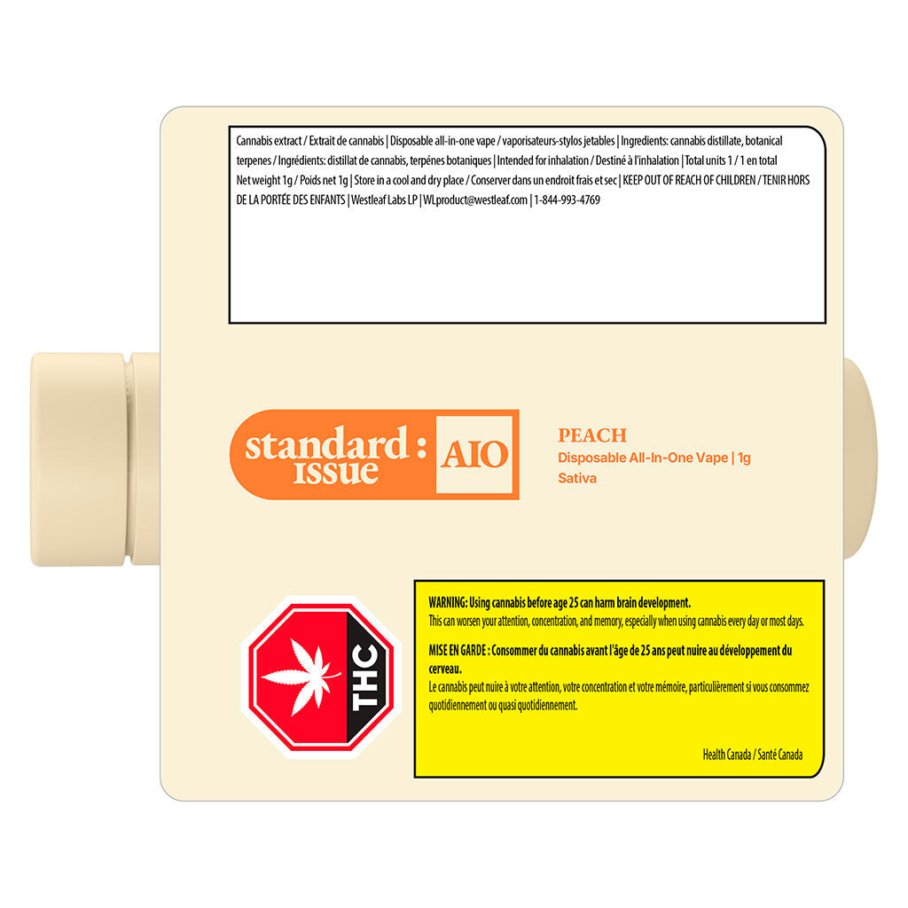 Peach All-In-One Vape - 