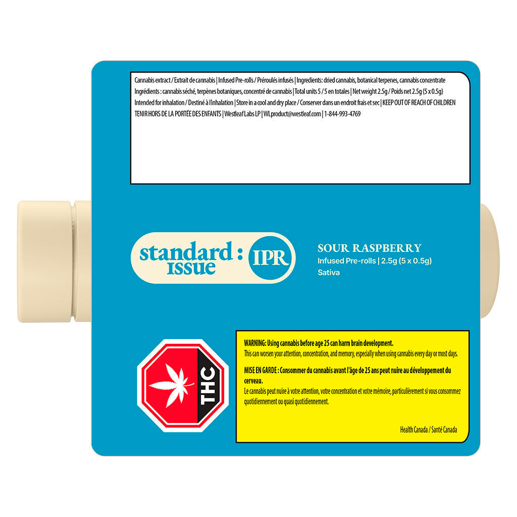 Sour Raspberry Infused Pre-Roll - 