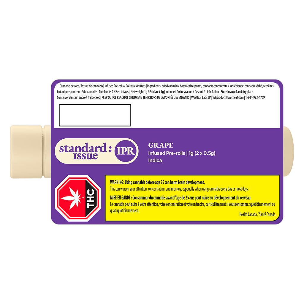 Grape Infused Pre-Roll - 