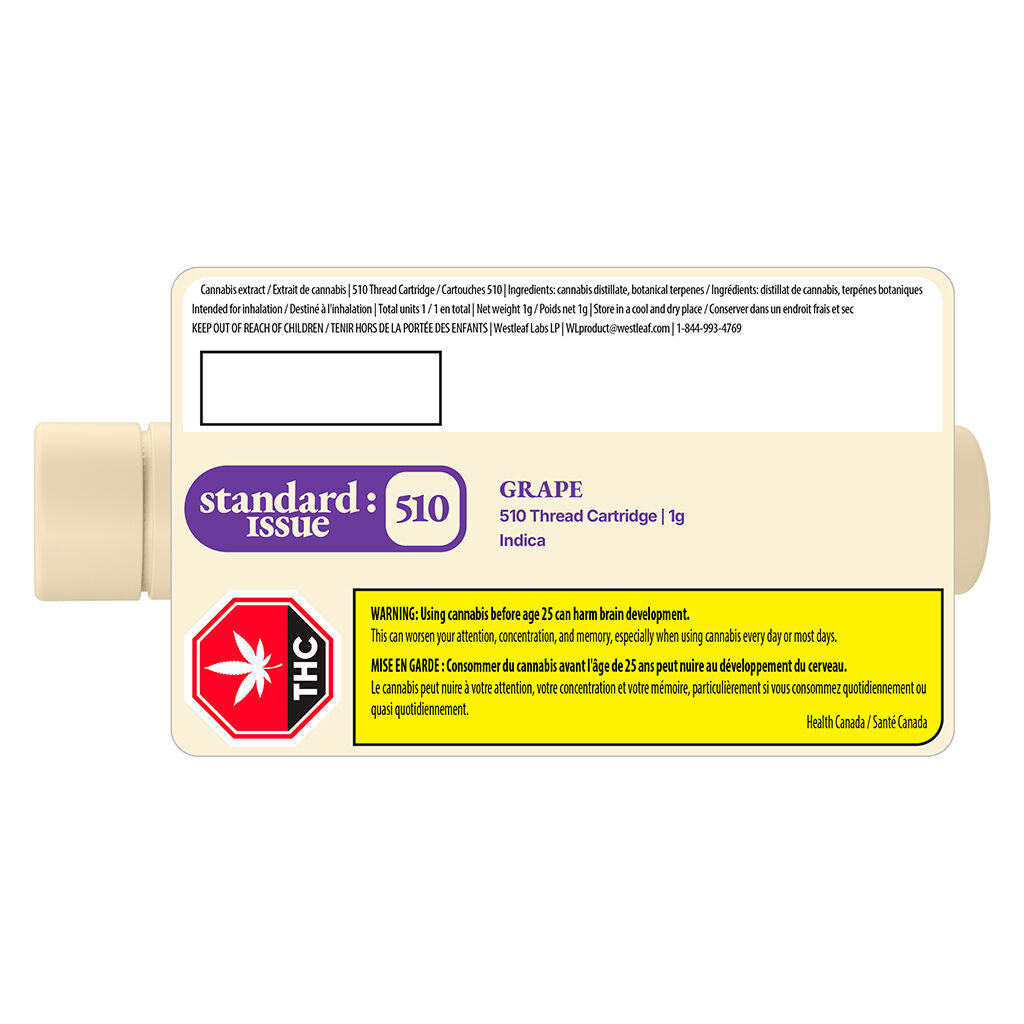 Grape 510 Thread Cartridge - 