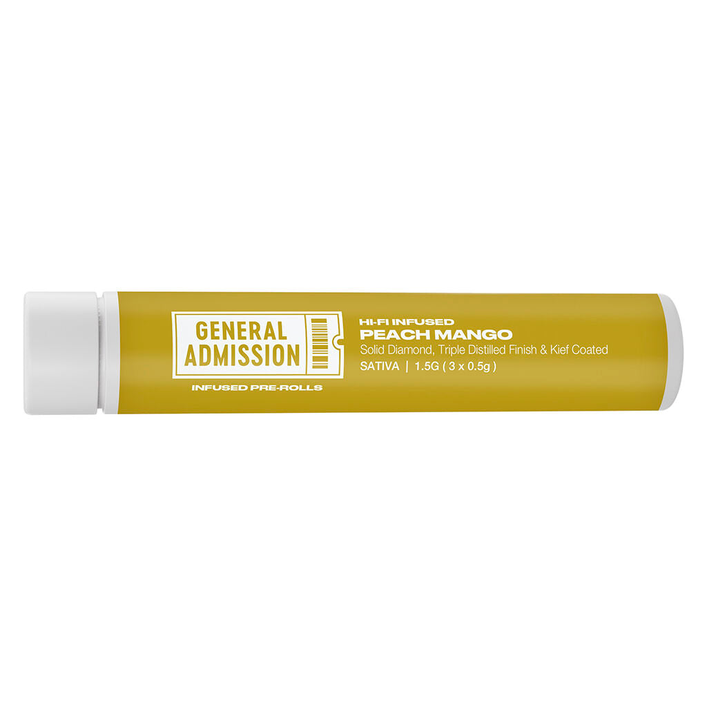 Peach Mango Hi-Fi Infused Pre-Roll - 