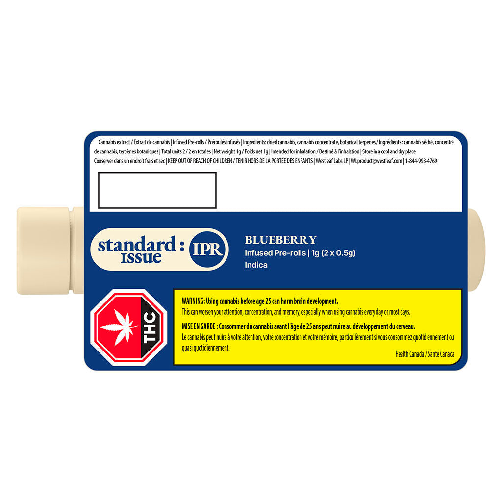 Blueberry Infused Pre-Roll - 