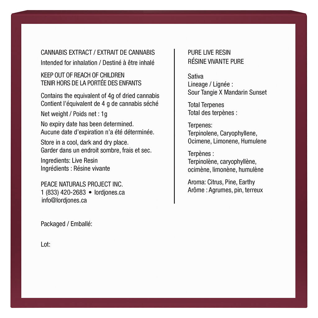 Orange Velvet Live Resin Caviar - 