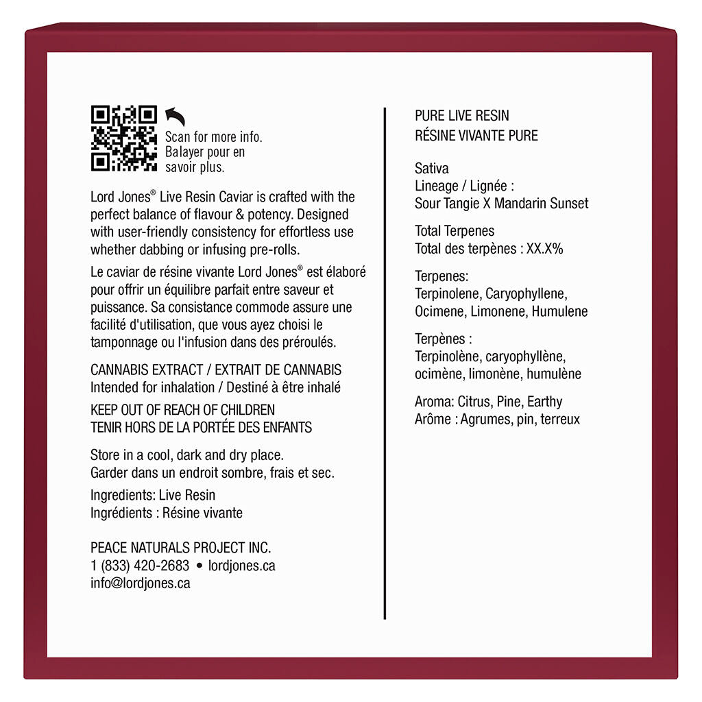 Orange Velvet Live Resin Caviar - 