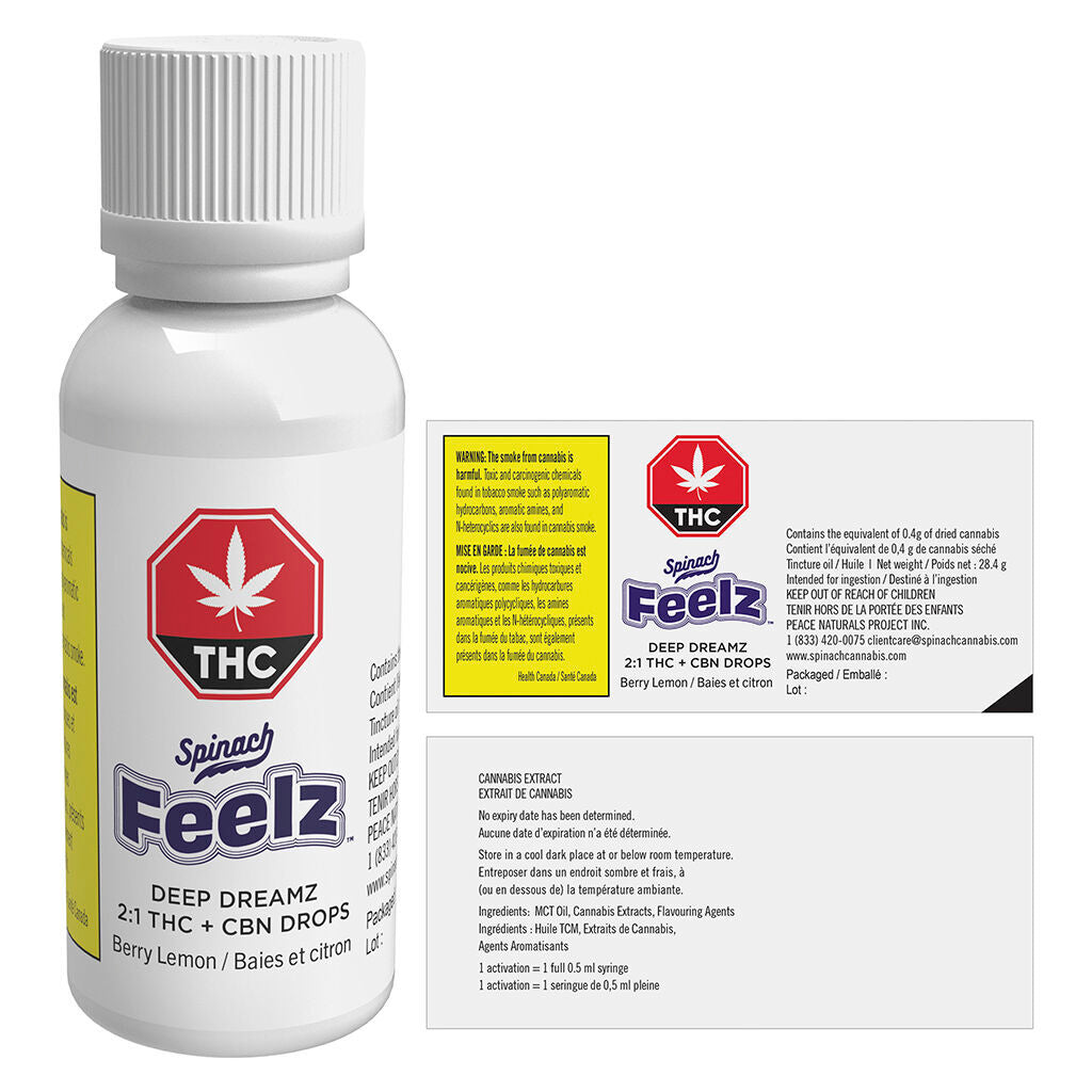 Deep Dreamz THC + CBN Drops