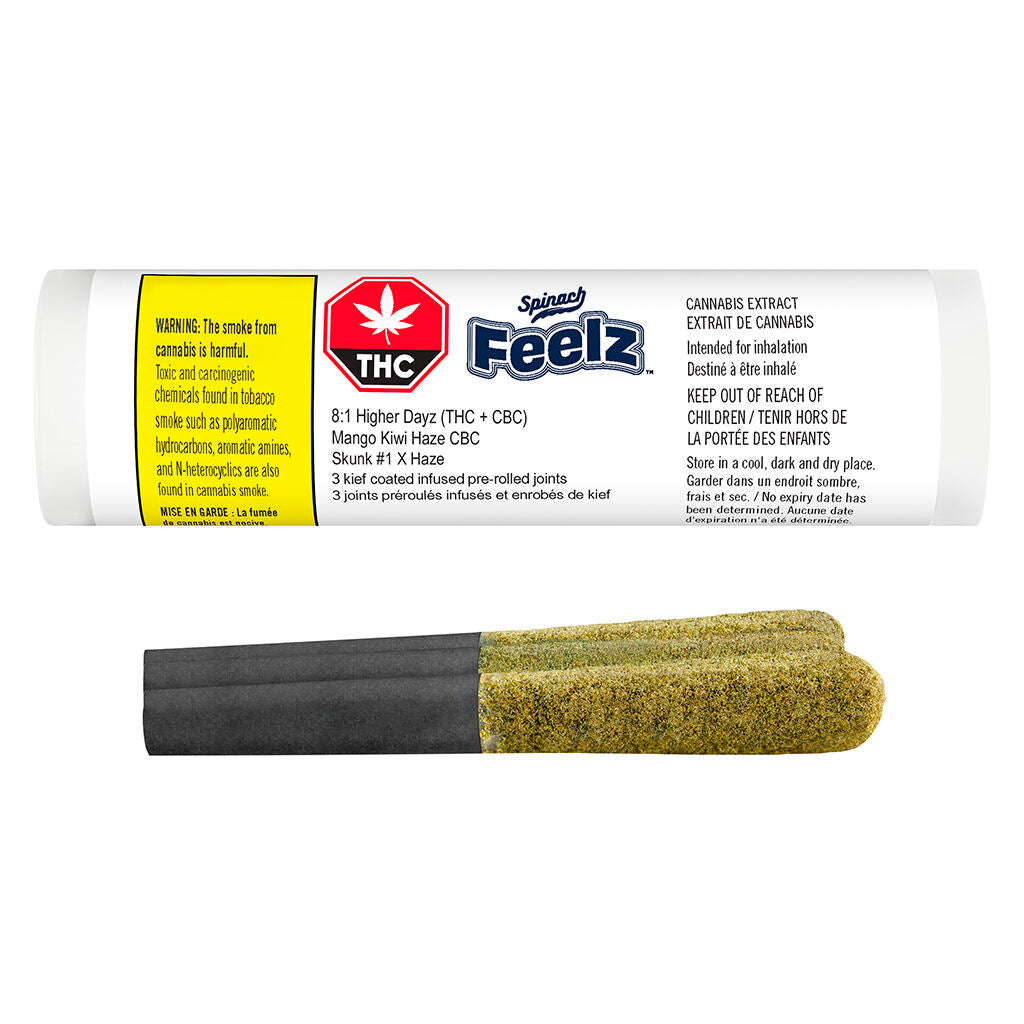 Mango Kiwi Haze CBC Infused Pre- Roll - 