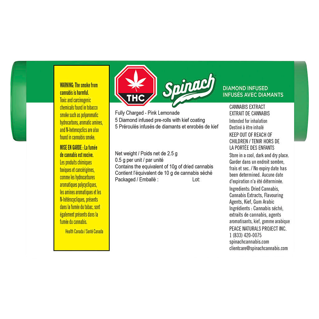 Fully Charged Pink Lemonade Infused Pre-Roll - 