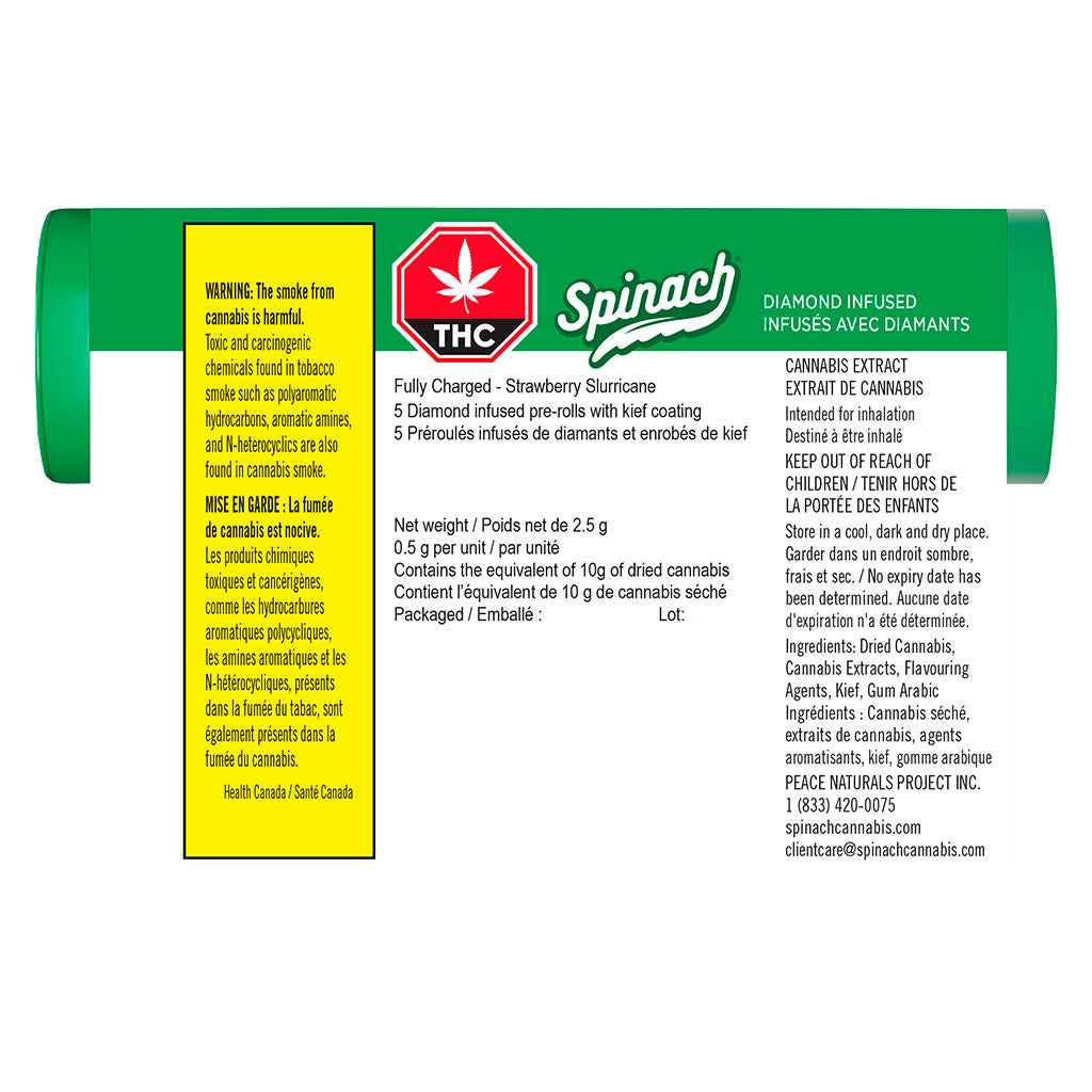 Fully Charged Strawberry Slurricane Infused Pre-Roll - 