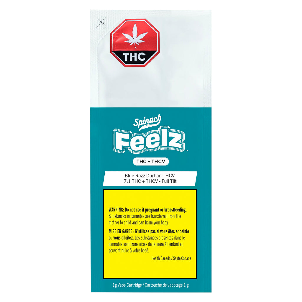 Blue Razz Durban THCV (Full Tilt) 510 Thread Cartridge - 