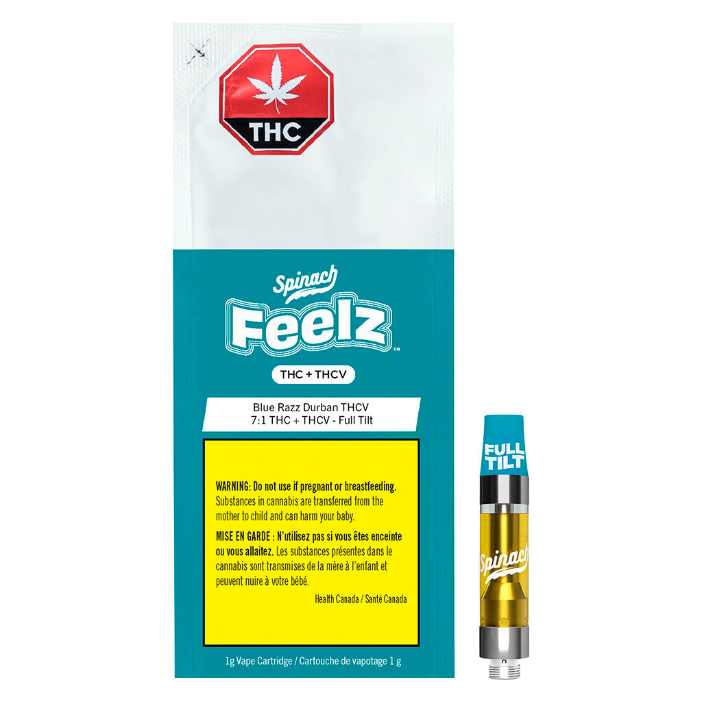 Blue Razz Durban THCV (Full Tilt) 510 Thread Cartridge - 