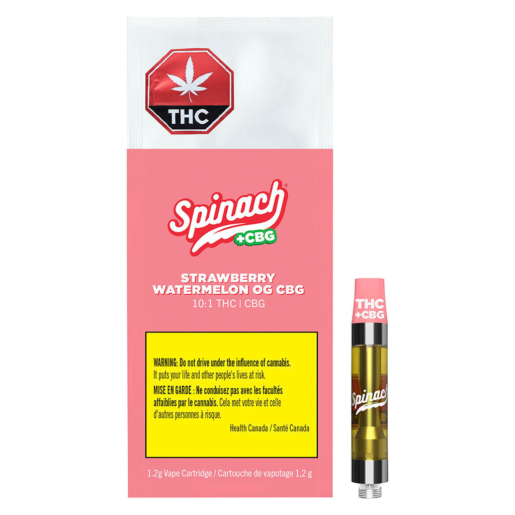 Strawberry Watermelon 10:1 THC CBG 510 Thread Cartridge - 