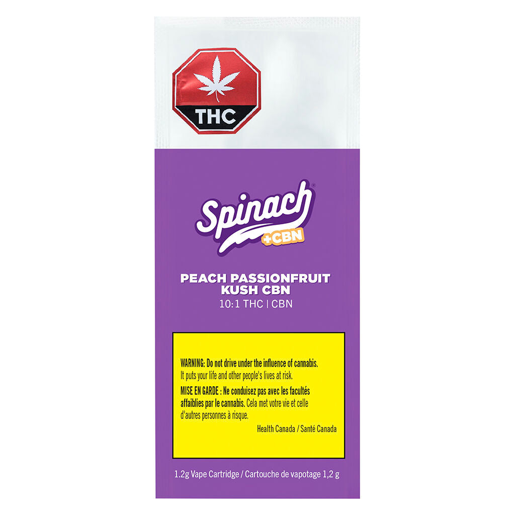 Peach Passionfruit Kush 10:1 THC:CBN 510 Thread Cartridge - 