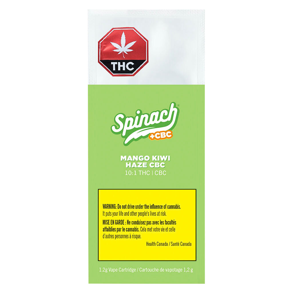 Mango Kiwi Haze 10:1 THC:CBC 510 Thread Cartridge - 