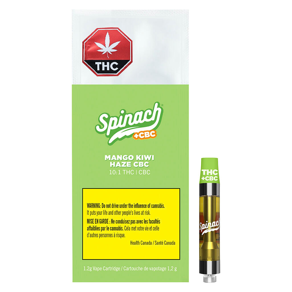 Mango Kiwi Haze 10:1 THC:CBC 510 Thread Cartridge - 