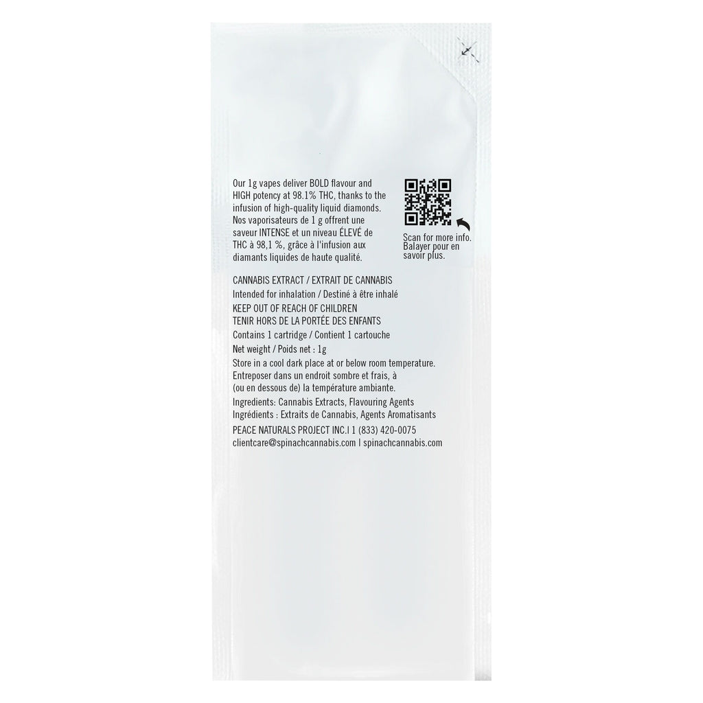 Mango Tango Liquid Diamonds 510 Thread Cartridge - 