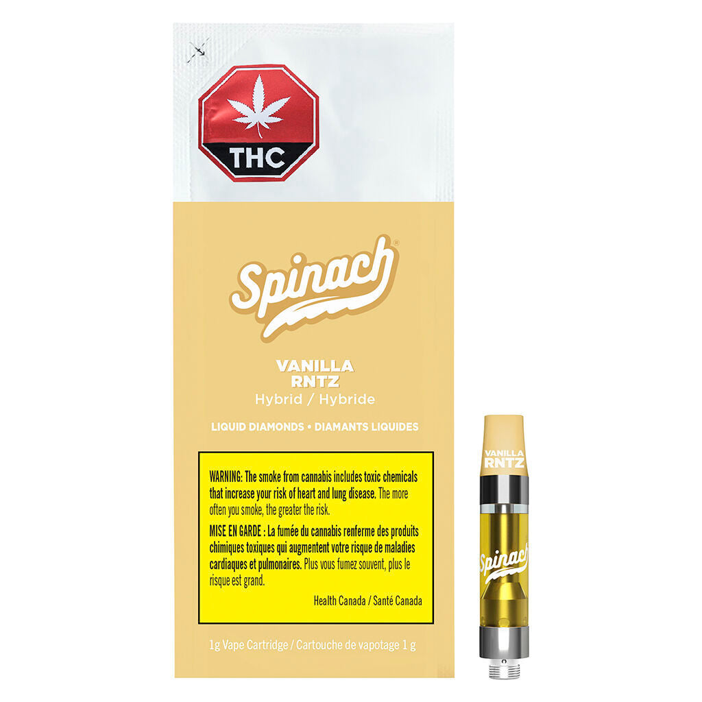 Vanilla RNTZ Liquid Diamonds 510 Thread Cartridge - 