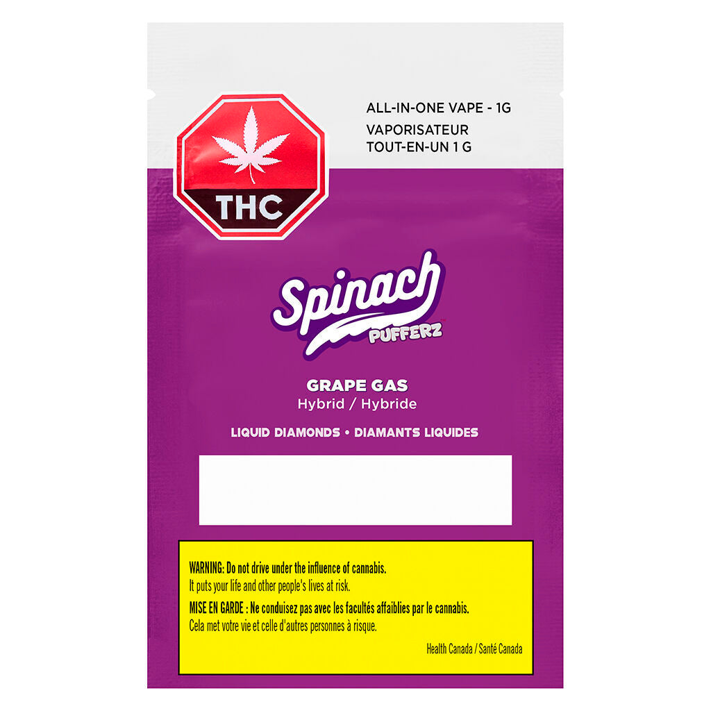 Vaporisateur tout-en-un Pufferz Grape Gas