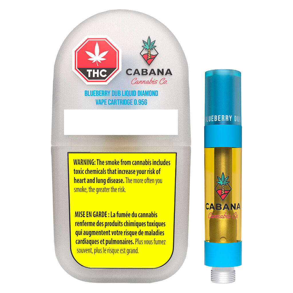 Blueberry Dub Liquid Diamonds Vape - 