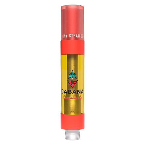Photo Sticky Strawberry Liquid Diamond Vape Cartridge
