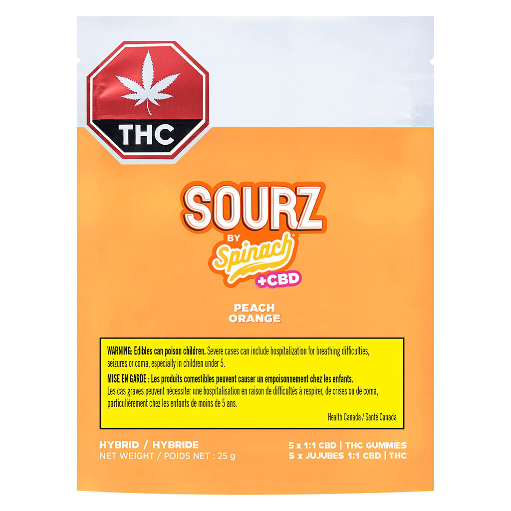 SOURZ by Spinach - Peach Orange 1:1