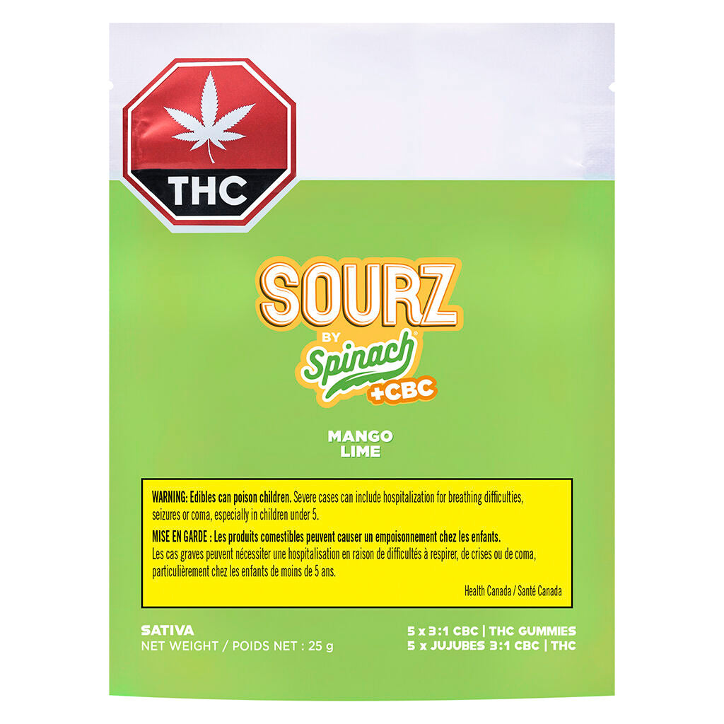 THC+CBC Mango Lime Gummies - 