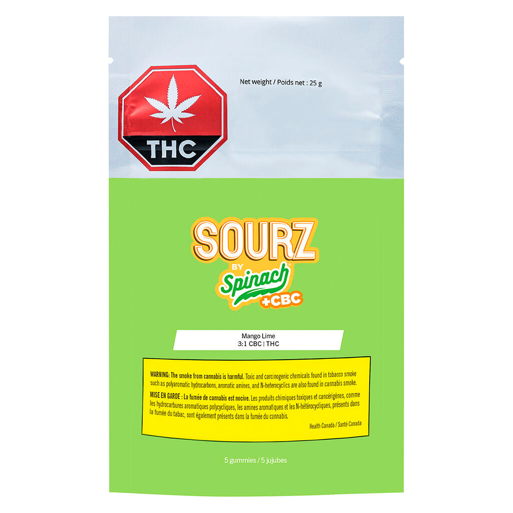 THC+CBC Mango Lime Gummies - 